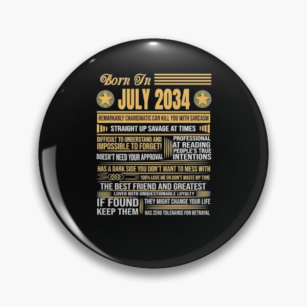 Item preview, Born In July 2034 Personality Characteristics designed and sold by Shemar Green.