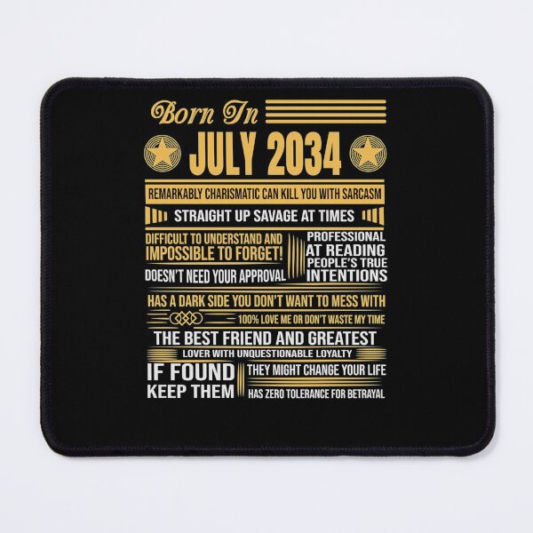 Item preview, Born In July 2034 Personality Characteristics designed and sold by Shemar Green.