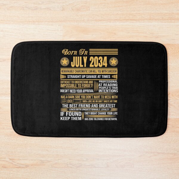 Item preview, Born In July 2034 Personality Characteristics designed and sold by Shemar Green.