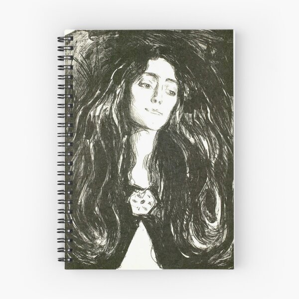 Item preview, Edvard Munch - The Brooch. Eva Mudocci designed and sold by Vivanne-art.