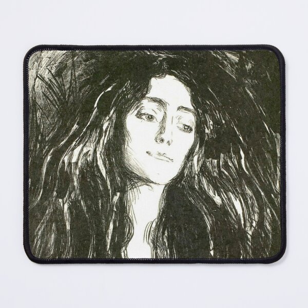 Item preview, Edvard Munch - The Brooch. Eva Mudocci designed and sold by Vivanne-art.