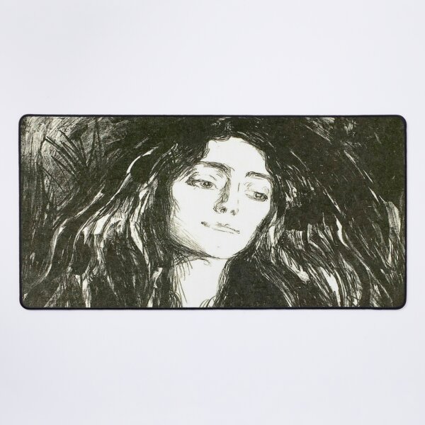 Item preview, Edvard Munch - The Brooch. Eva Mudocci designed and sold by Vivanne-art.