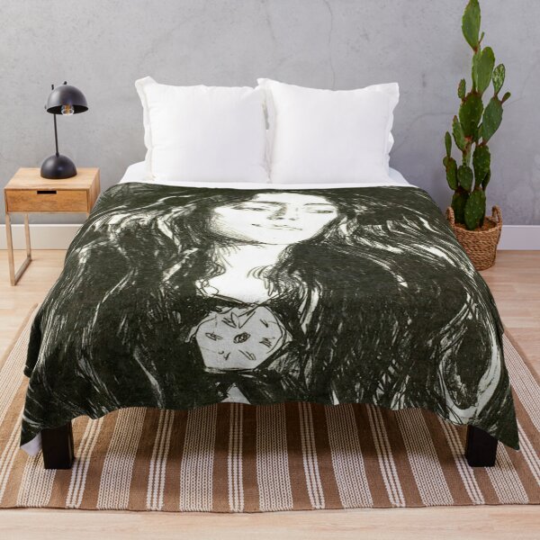 Item preview, Edvard Munch - The Brooch. Eva Mudocci designed and sold by Vivanne-art.