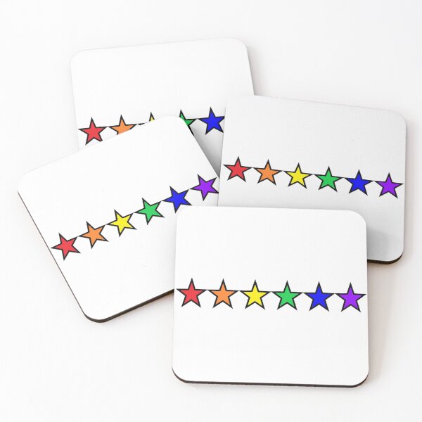 Item preview, Pride Rainbow Stars designed and sold by roxy7388.