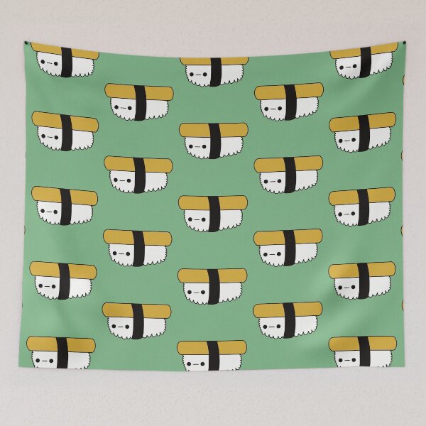 Item preview, Cute Egg Sushi - Kawaii Tamago Sushi designed and sold by KawaiiByDice.