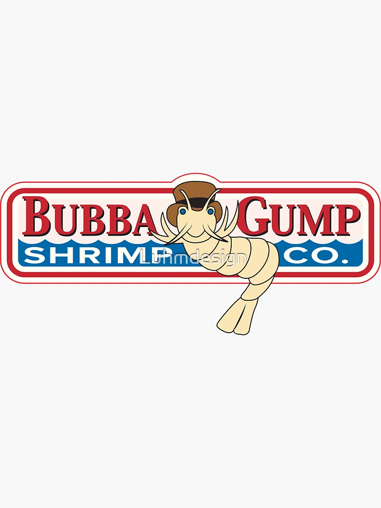 Casquette logo vintage années 90 Bubba Gump crevettes Co Forrest Gump