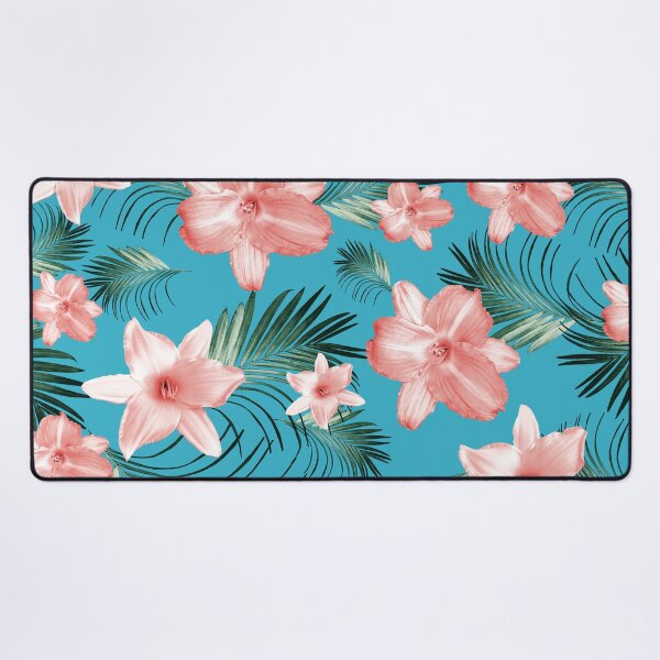 Item preview, Tropical Flowers Palm Leaves Finesse #8 #tropical #decor  designed and sold by Anita's & Bella's Art.