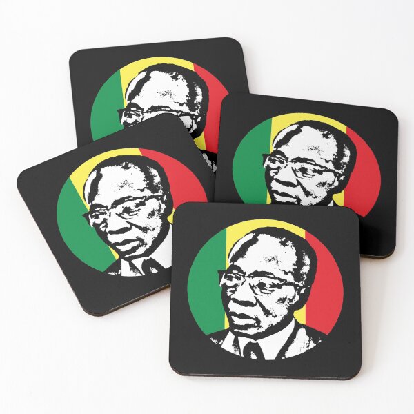 Item preview, Leopold Senghor Stencil designed and sold by RevolutionInPaint.