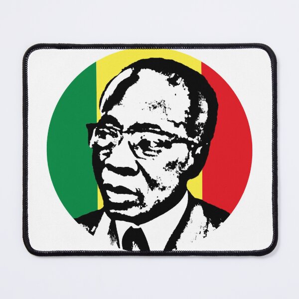 Item preview, Leopold Senghor Stencil designed and sold by RevolutionInPaint.