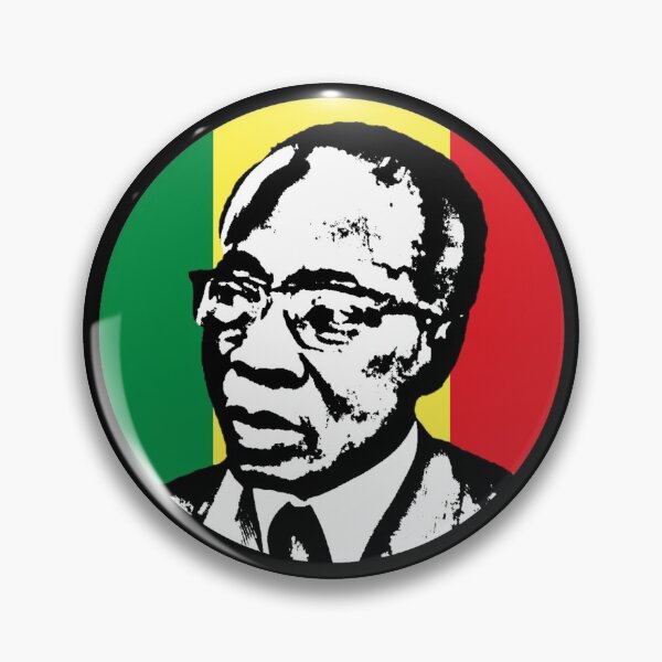Item preview, Leopold Senghor Stencil designed and sold by RevolutionInPaint.