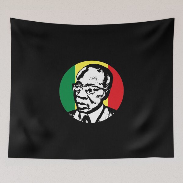 Item preview, Leopold Senghor Stencil designed and sold by RevolutionInPaint.