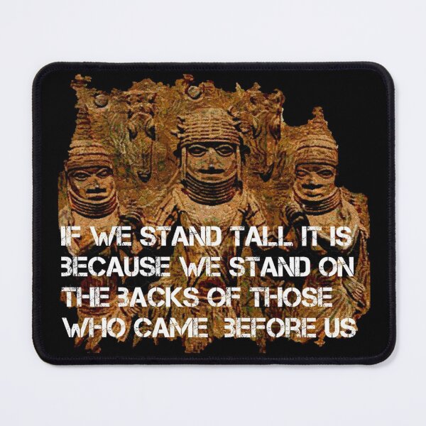 Item preview, African Yoruba Proverb - "If we stand tall" designed and sold by Tony Cisse.