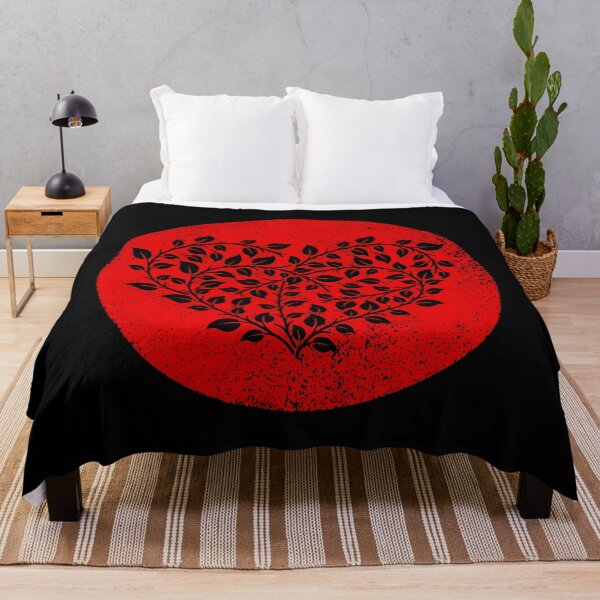 Item preview, Beautiful Heart Leaves Red designed and sold by artomazo.