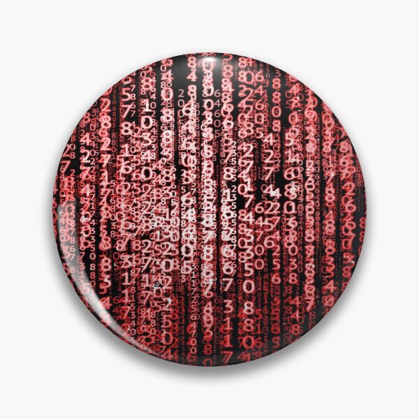 Item preview, Matrix Code Red Security Geek Web designed and sold by Jolly-Yosei.