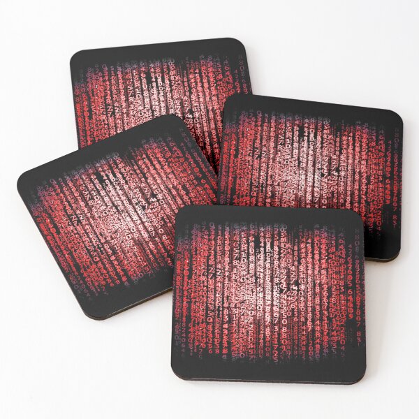 Item preview, Matrix Code Red Security Geek Web designed and sold by Jolly-Yosei.