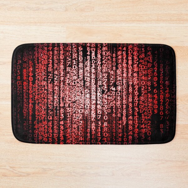 Item preview, Matrix Code Red Security Geek Web designed and sold by Jolly-Yosei.