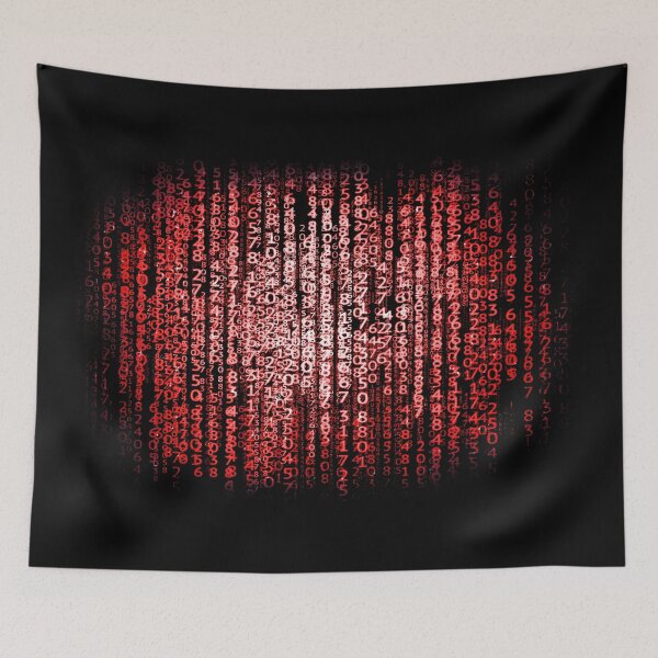 Item preview, Matrix Code Red Security Geek Web designed and sold by Jolly-Yosei.