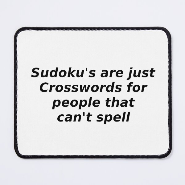 Item preview, funny Sudoku definition  designed and sold by 6059.