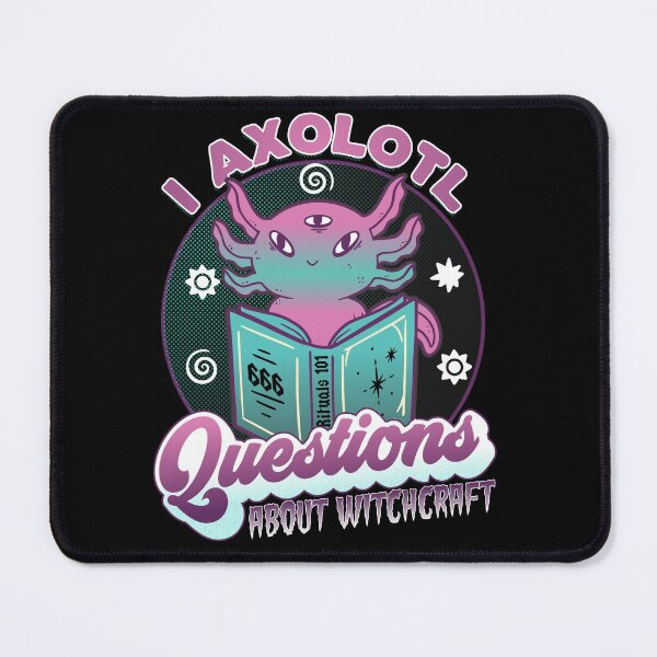 Item preview, I axolotl scary questions about Witchcraft Süss designed and sold by 99vectors.