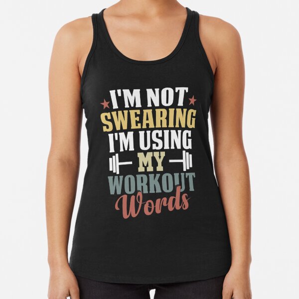 Ladies Workout Tank Top Gym Shirt Woman Fitness Tank Tops Girls Cardio Shirt  Yoga Tank Cute Gym Outfit Weight Lifting Gift Fit 