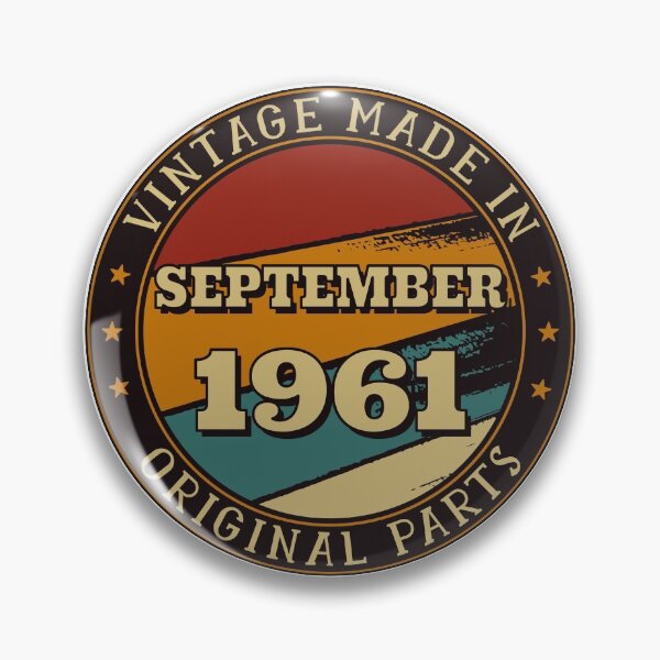 Item preview, Septiembre de 1961 cumpleaños designed and sold by RayanDesigns.