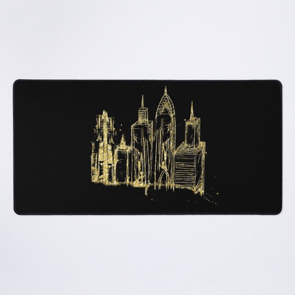 Item preview, Golden New York on Black designed and sold by Elisabeth Lucas.