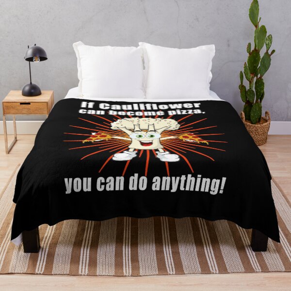 Item preview, If cauliflower can become pizza, you can do anything! designed and sold by CarrieTDesigns.