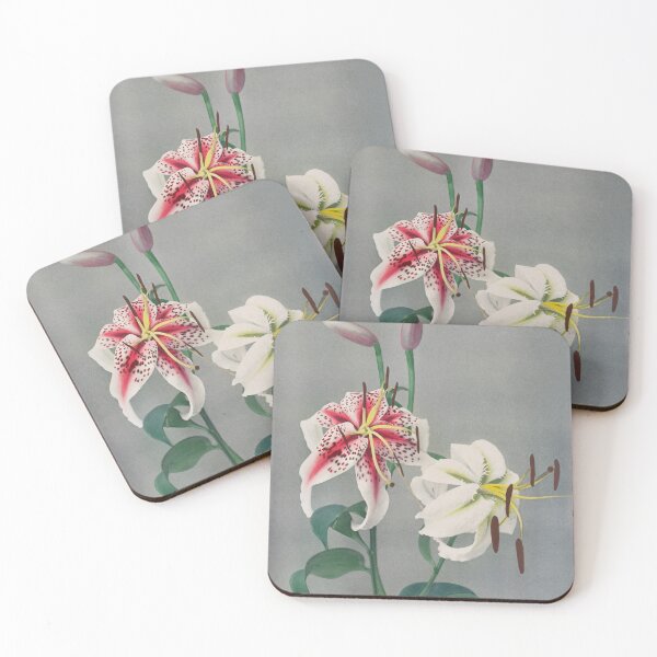 Item preview, Retro Japanese Flower Lily (1896) by Kazumasa Ogawa designed and sold by Designedbysm.