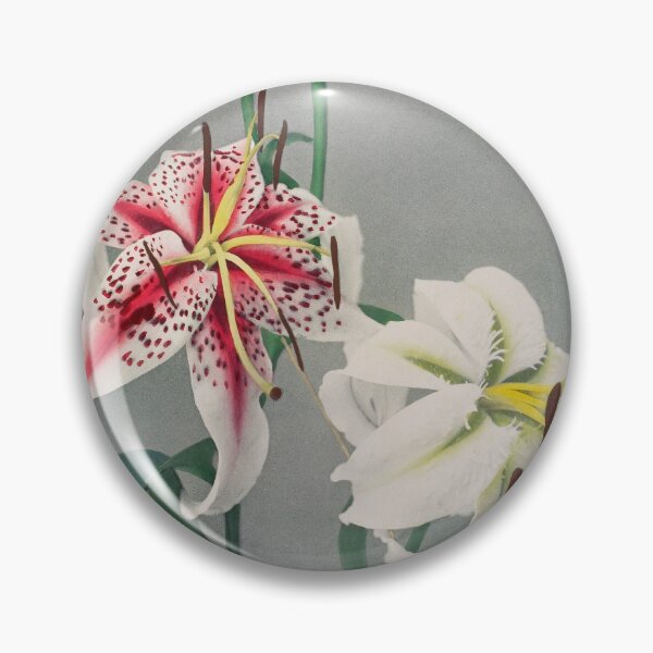 Item preview, Retro Japanese Flower Lily (1896) by Kazumasa Ogawa designed and sold by Designedbysm.