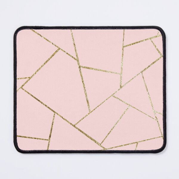 Item preview, Blush Pink Gold Geometric Glam #1 #geo #decor #art designed and sold by Anita's & Bella's Art.