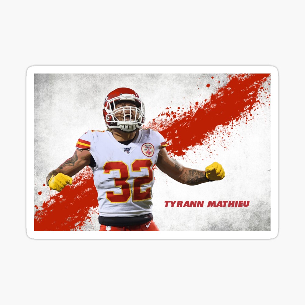 Tyrann Mathieu The Honey Badger Kansas City Chiefs Sticker for