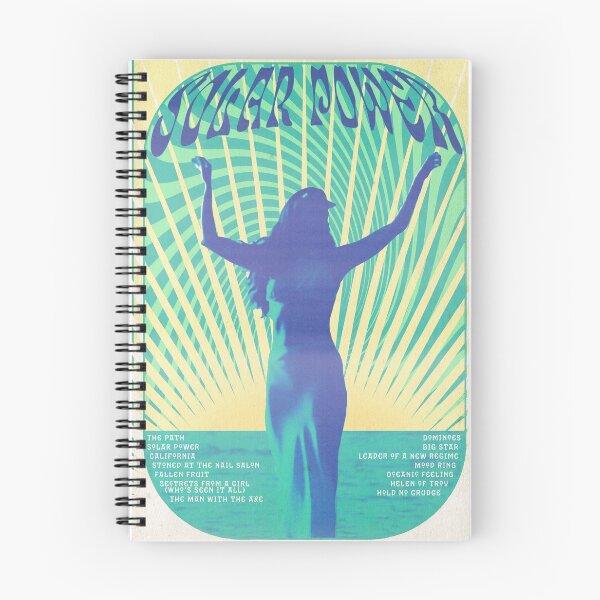 Item preview, Solar Power Lorde Album Retro Tracklist designed and sold by lgsketches.