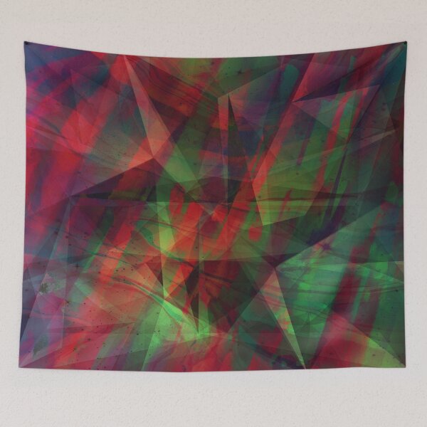 Item preview, Contemporary Polygonal Colorful Abstract - Geometric Decorative style designed and sold by MyColorfulDream.