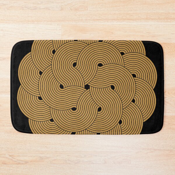 Item preview, Round Mandala Art Gold designed and sold by artomazo.