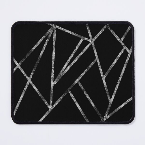 Item preview, Classic Black Silver Geo #1 #geometric #decor #art designed and sold by Anita's & Bella's Art.