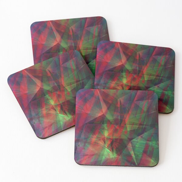 Item preview, Contemporary Polygonal Colorful Abstract - Geometric Decorative style designed and sold by MyColorfulDream.