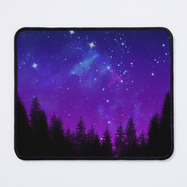 Item preview, Galaxy Over the Forest at Night designed and sold by Julie Erin Designs.