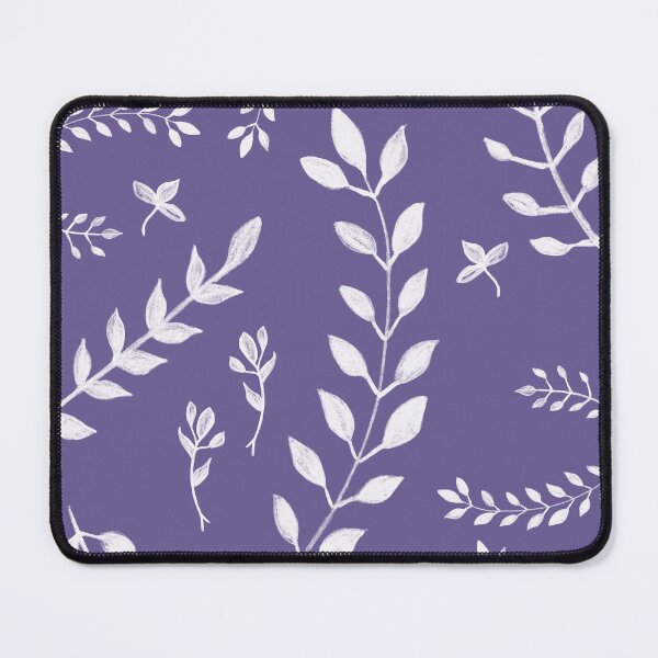 Item preview, Ultra Violet Leaves Pattern #2 #drawing #decor #art designed and sold by Anita's & Bella's Art.