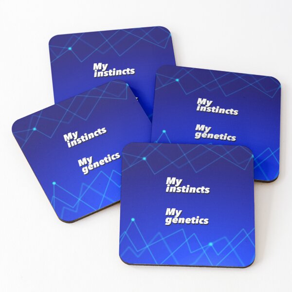 Item preview, MY INSTINCTS - MY GENETICS designed and sold by Klementsen.