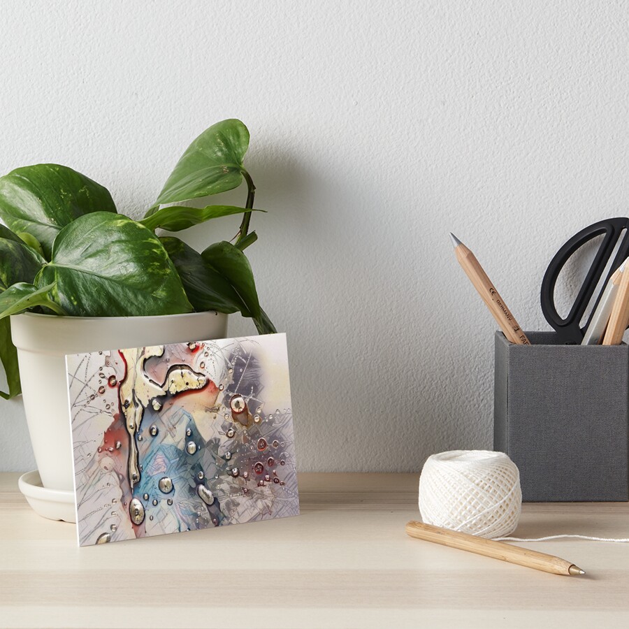Item preview, Art Board Print designed and sold by Rozanasarmanho.