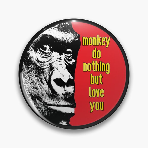 Item preview, Monkey Loves You designed and sold by RevolutionInPaint.