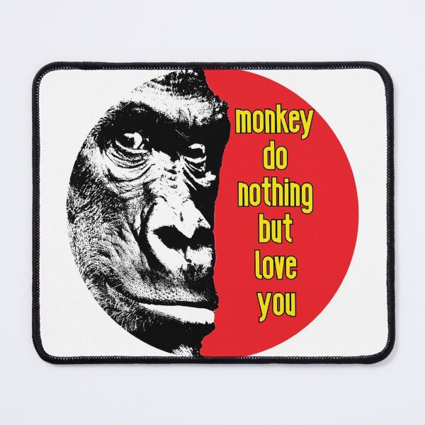 Item preview, Monkey Loves You designed and sold by RevolutionInPaint.