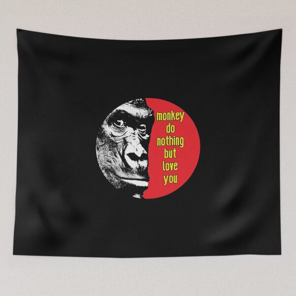 Item preview, Monkey Loves You designed and sold by RevolutionInPaint.