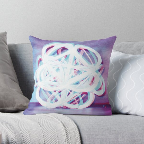 Think Outside the Box Throw Pillow
