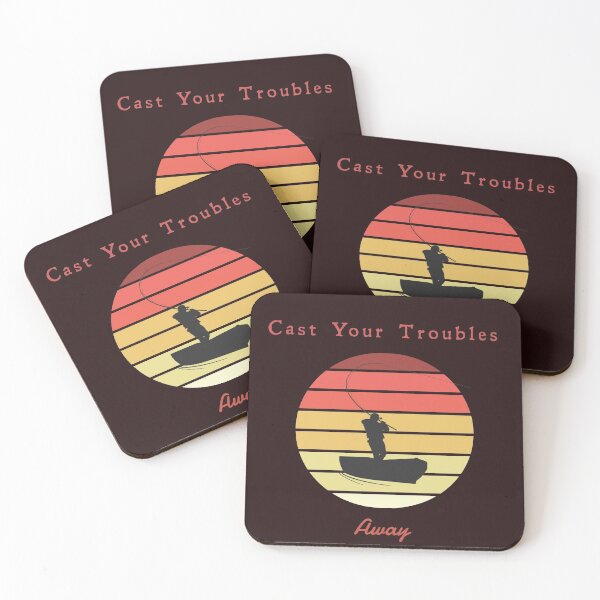 Item preview, Cast Your Troubles Away designed and sold by The Jackalope.
