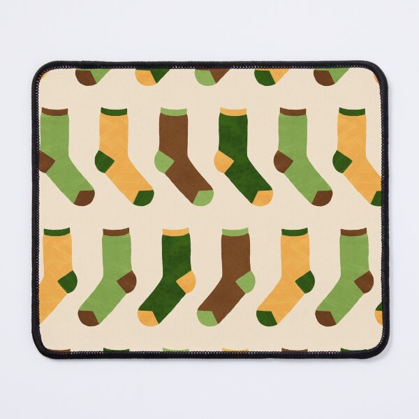 Item preview, Colorful Socks Pattern - Green and Yellow designed and sold by illocharm.