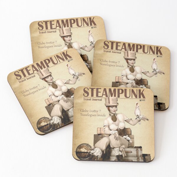 Item preview, Steampunk Magazine cover 5 designed and sold by Joe´s Art Nook.