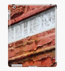 Old Red iPad Case/Skin