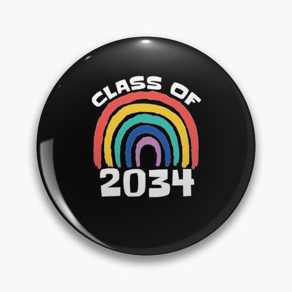 Item preview, CLASS of 2034 Rainbow Grow With Me School Teacher Student designed and sold by Shemar Green.
