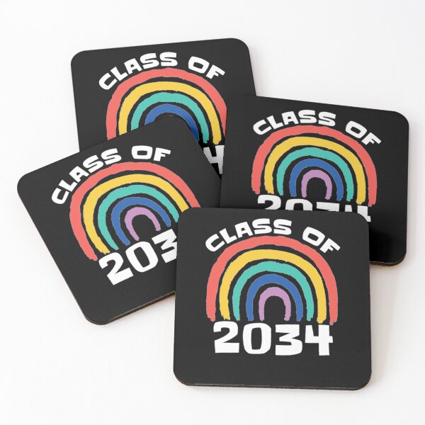 Item preview, CLASS of 2034 Rainbow Grow With Me School Teacher Student designed and sold by Shemar Green.